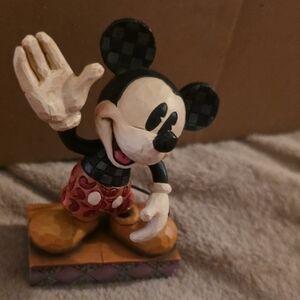 Disney Mickey Mouse Figurine - Black, Red, Yellow